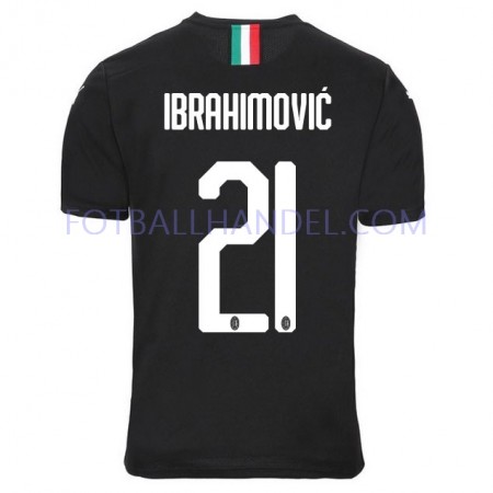 Herre Fotballdrakter AC Milan Ibrahimovic 21 Tredje 2019-20 Kortermet